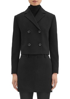 Theory Admiral Double Breasted Crop Jacket