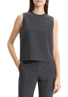 Theory Admiral Wool Blend Sleeveless Top