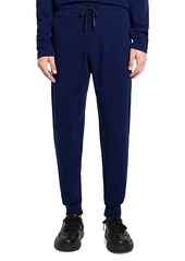 Theory Alcos Slim Fit Felted Wool Drawstring Pants