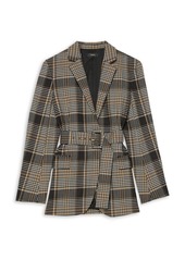 Theory Belted Becket Blazer