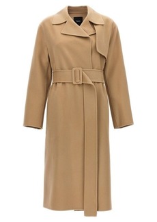 THEORY Belted coat