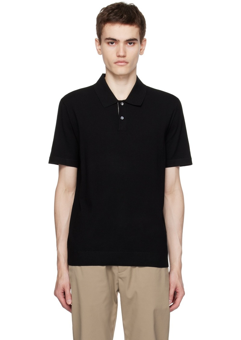 Theory Black Goris Polo