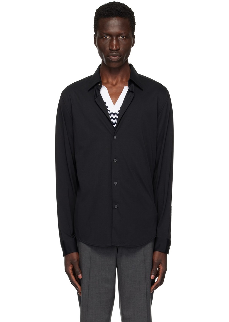 Theory Black Sylvain Shirt