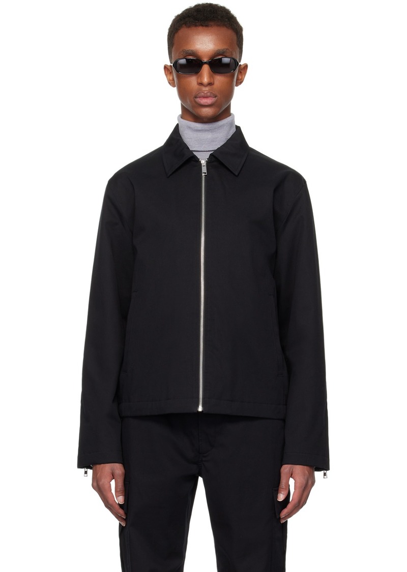 Theory Black Zip Jacket