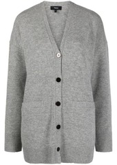 THEORY BOXY OVERSIZED CARDIGAN