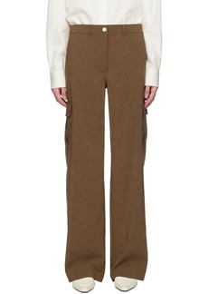 Theory Brown Six-Pocket Cargo Pants