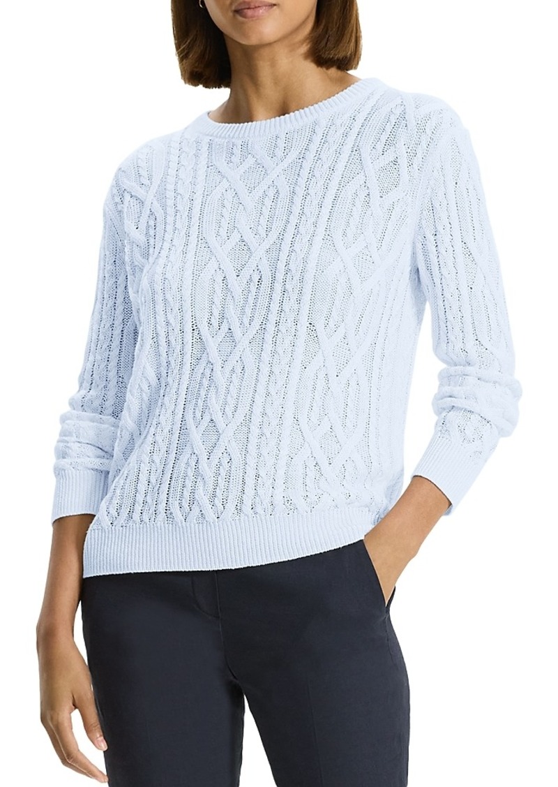 Theory Cable Knit Sweater