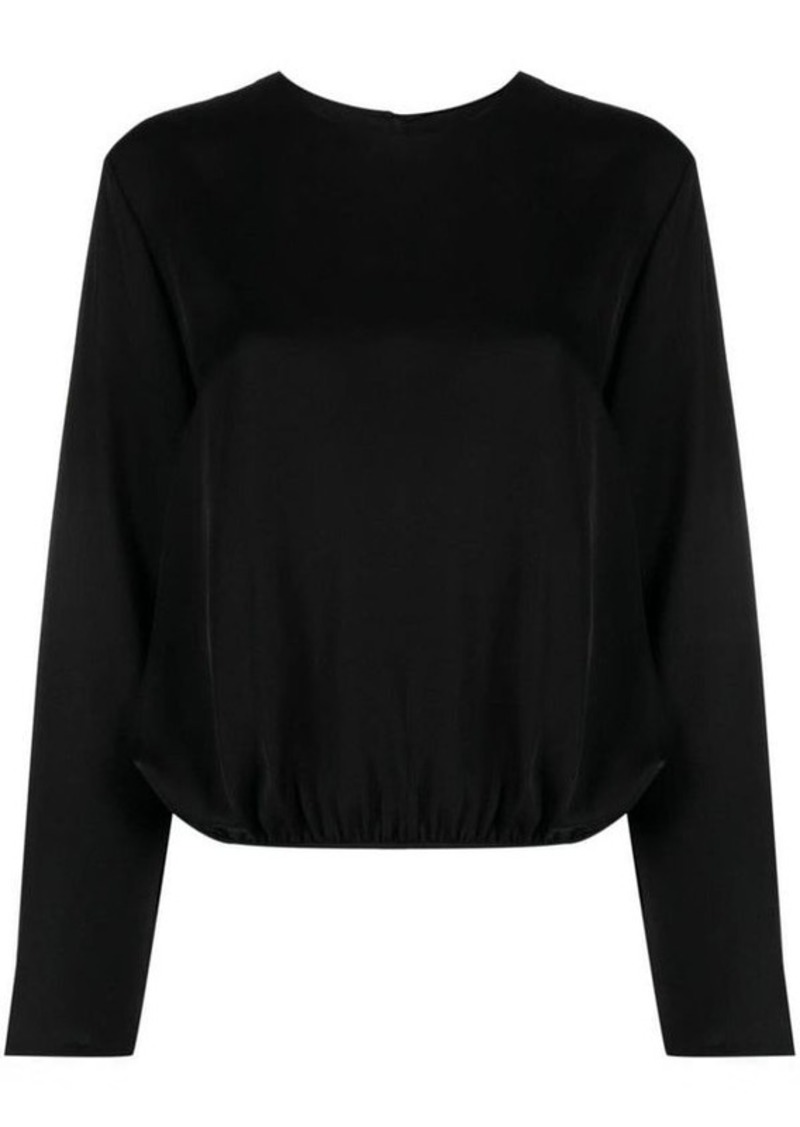 THEORY CAPE BLOUSE
