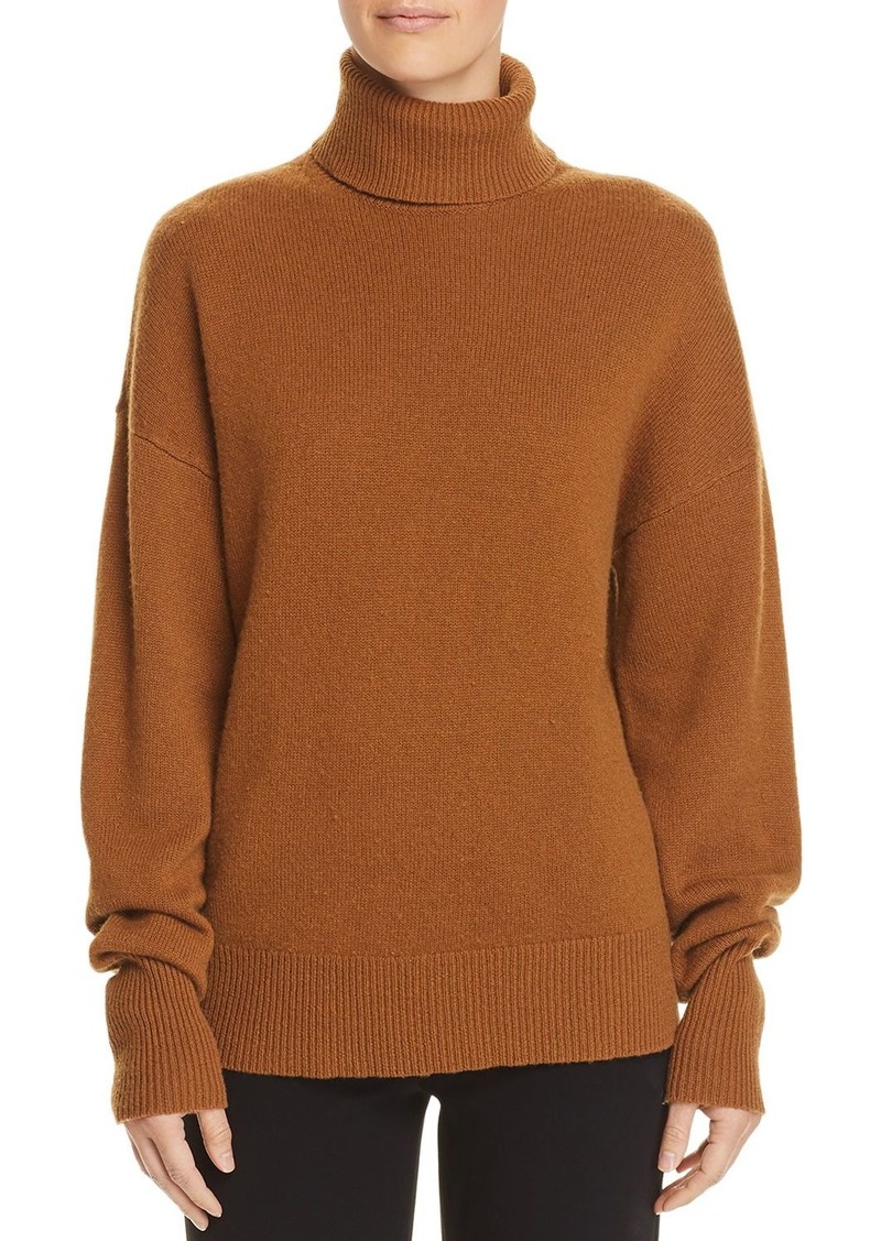 theory wool turtleneck sweater