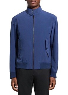 Theory Cassian Tab Collar Zip Front Jacket