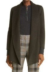 Theory Clairene Luxe Shawl Collar Coat