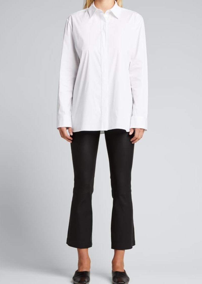 Theory Classic Button-Front Shirt