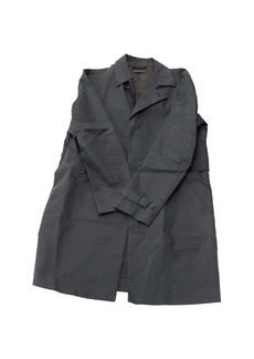 Theory Coat in Navy Blue Cotton