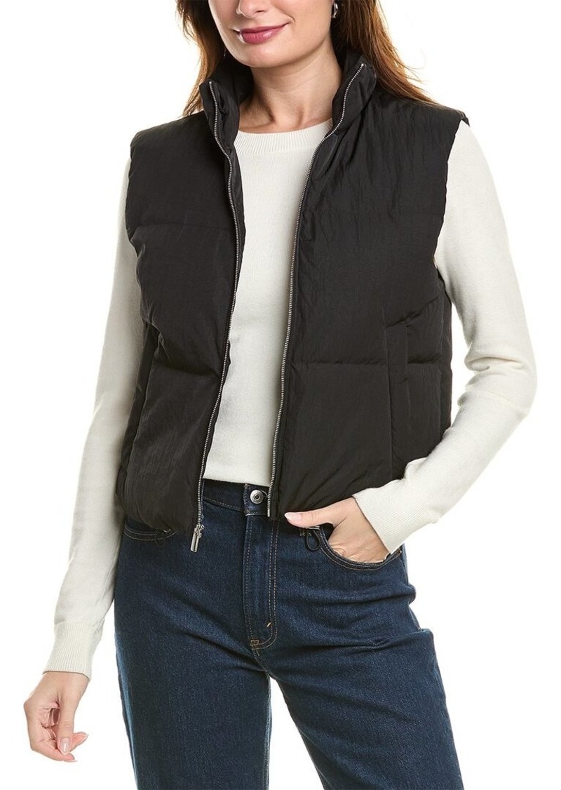 Theory Crop Puffer Vest