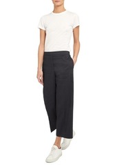 Theory Crop Wide Leg Pants in Concord at Nordstrom