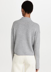 Theory Mock Neck Cashmere Sweater
