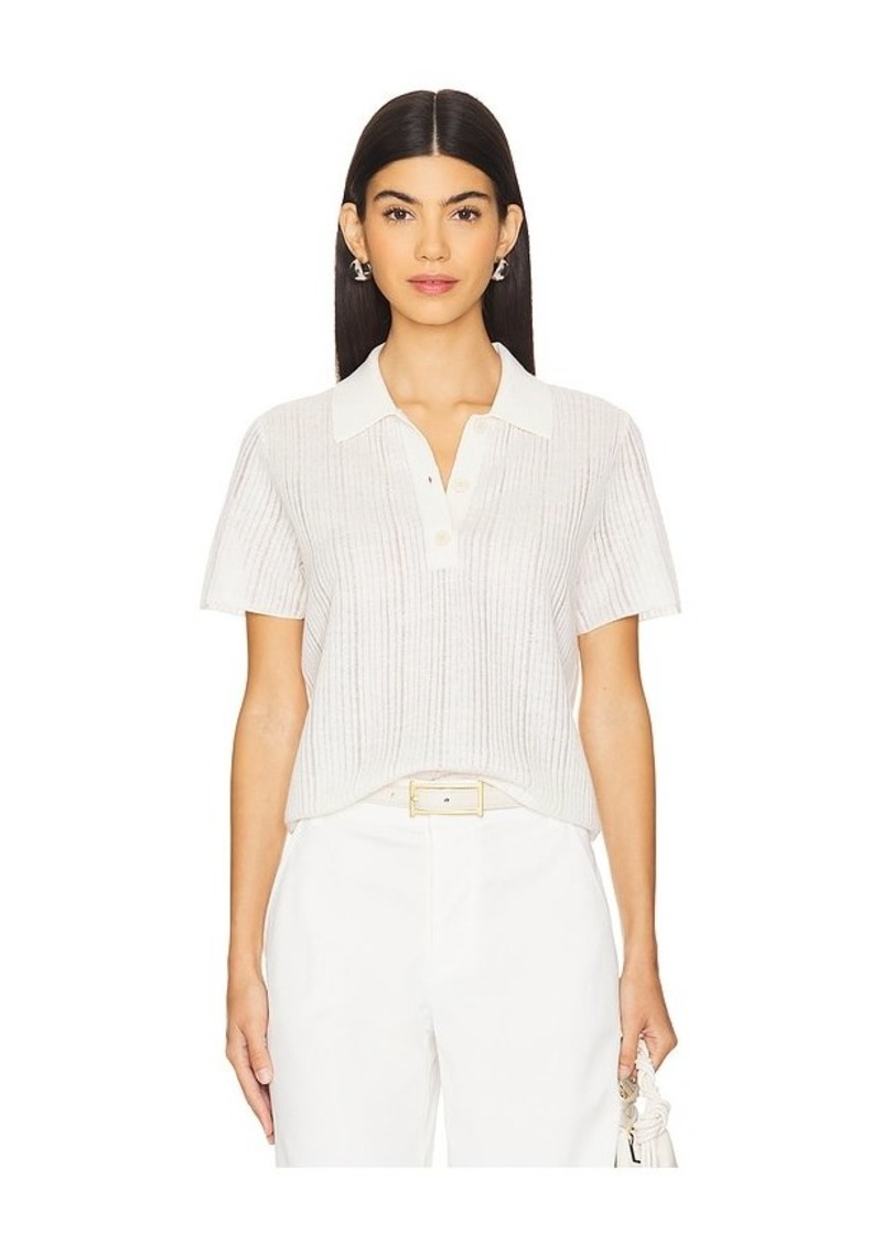 Theory Cropped Neo Polo