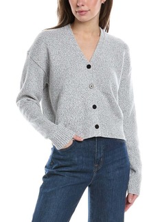 Theory Cropped Wool & Cashmere-Blend Cardigan
