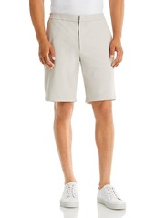 Theory Curtis Precision Ponte Straight Fit Shorts