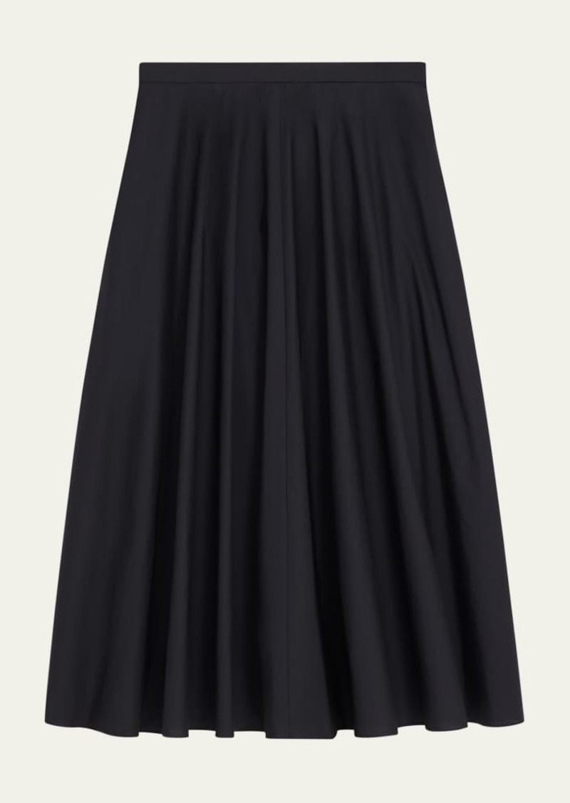 Theory Full-Circle Midi Skirt