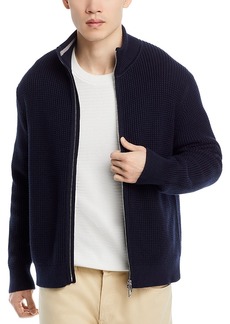Theory Gary Cashton Zip Front Sweater Jacket