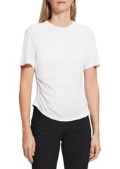 Theory Gathered Cotton T-Shirt