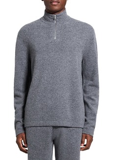 Theory Geder Long Sleeve Quarter Zip Knit Sweater
