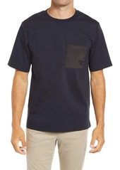 Theory Gethin Men's Pocket T-Shirt in Baltic Multi at Nordstrom