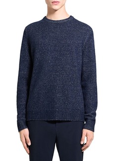 Theory Hilles Long Sleeve Crewneck Sweater