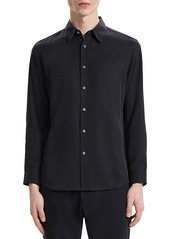 Theory Hugh Regular Fit Solid Dress Shirt