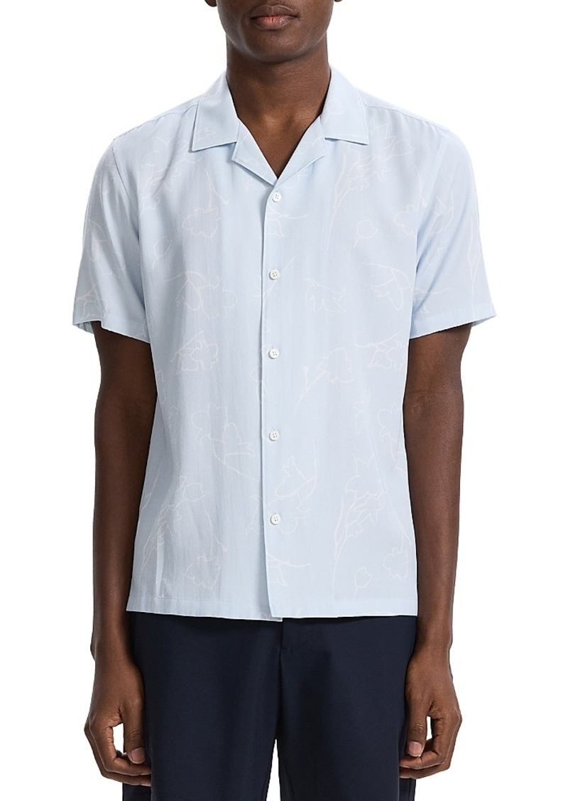 Theory Irving Cc.Sketch Short Sleeve Shirt