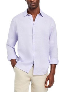 Theory Irving Shirt in Relaxed Linen