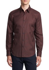 Theory Irving Slim Fit Check Button-Up Shirt