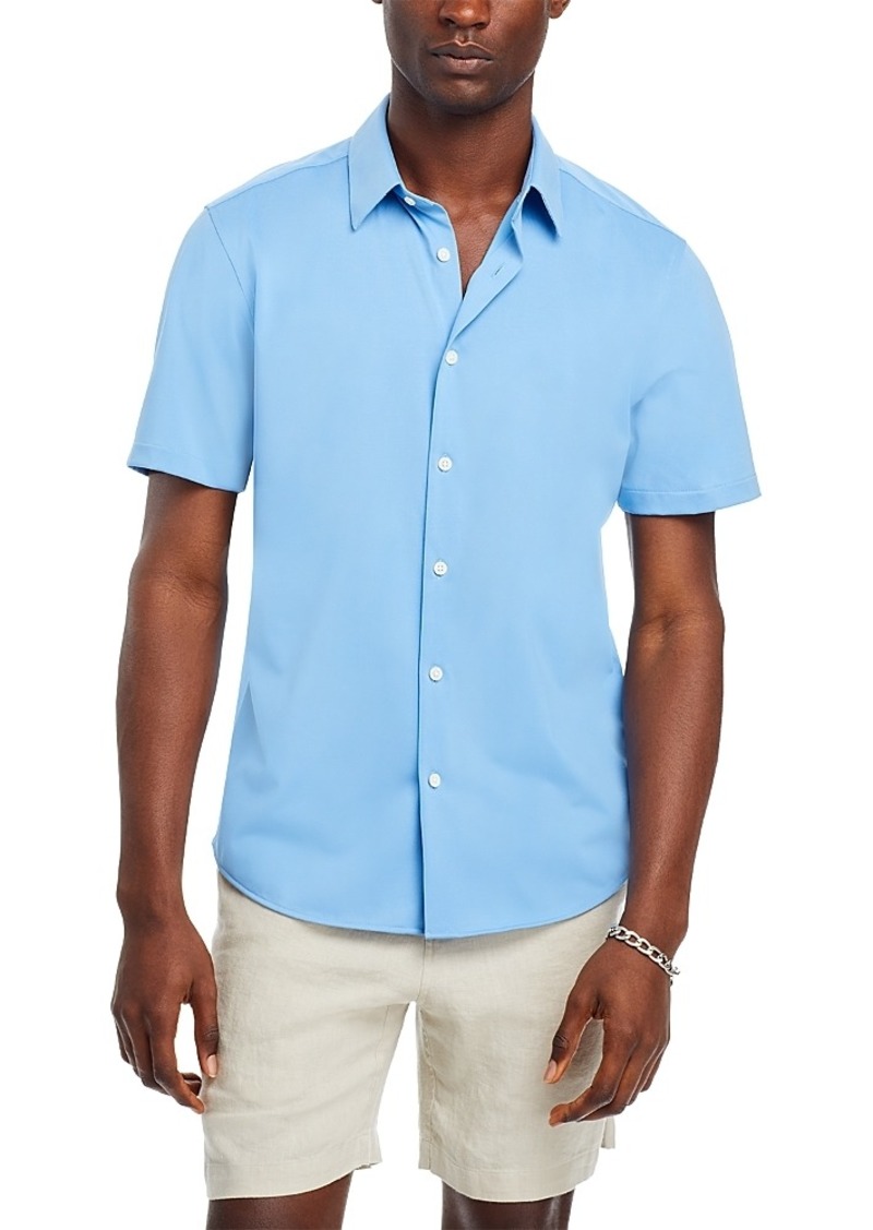 Theory Irving Slim Fit Short Sleeve Shirt