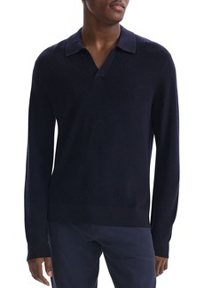 Theory Johnny Collar Long Sleeve in Merino Wool