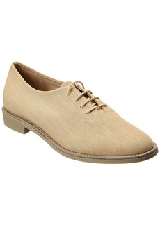 Theory Lace-Up Canvas Loafer