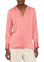 Theory Lapel Blouse