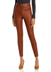 Theory Leather Skinny Pants