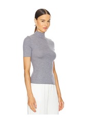 Theory Leenda Mock Neck Top