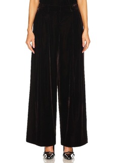 Theory Low Rise Pleated Pant