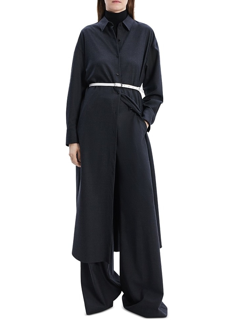 Theory Maxi Shirt Dress