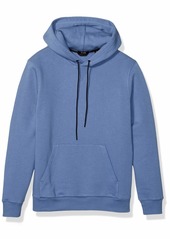 Theory Men's Colorfield Graphic Cure Fleece Hoodie Blue dust M