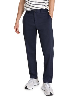 Theory Men's Curtis Drawstring Pant in Crunch Linen  Blue 34