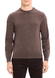Theory Men's Hilles Cashmere Sweater PEAT Heather