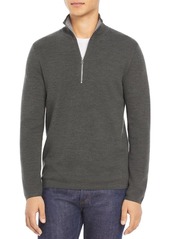 Theory Men's Merino Wool Quarter Zip Sweater  XL