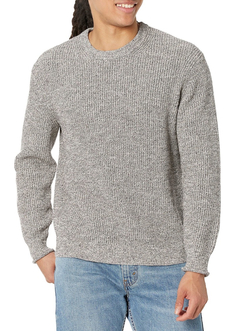 Theory mens Theory Men's Neal Crew Fresco Tweed Pullover Sweater   US