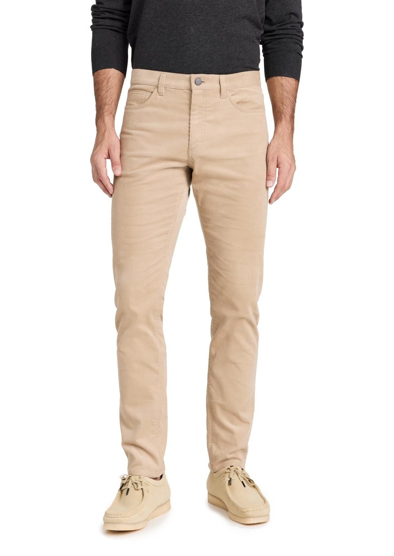 Theory Men's Raffi Stretch Corduroy Pants  Tan 33