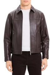 Theory Men's Rhett Leather Jacket  S