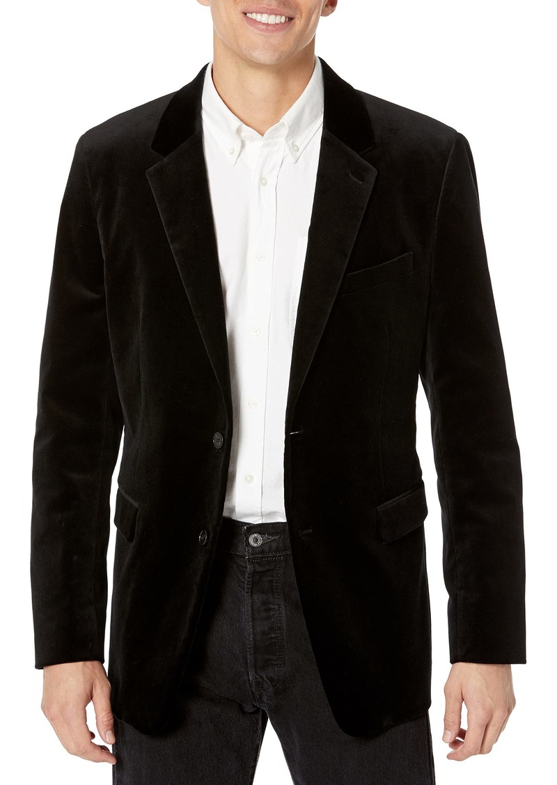 Theory Men's Stretch Velvet Tailored Jacket  44