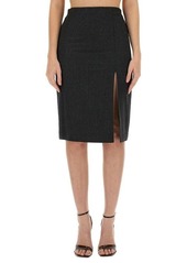 THEORY MIDI SKIRT